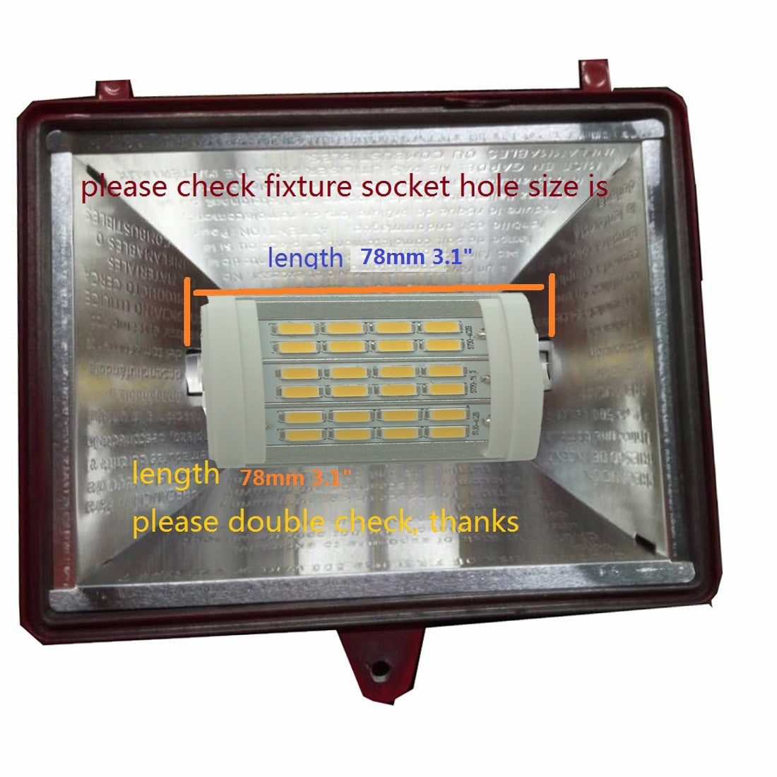 J78 shop led bulb