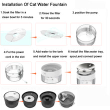 Load image into Gallery viewer, 12PCS Pet Water Fountain Filter Replacement,with PP, Ion Exchange Resin &amp; Activated Carbon, Clean Water, Softens Hard Water, Reduces Hair &amp; Particles, RoHS Certified