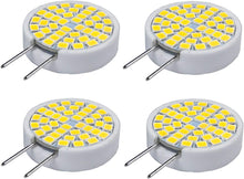 Load image into Gallery viewer, Dimmable LED G8 Bulbs 3.5W 3000k Warm White Puck Light Cabinet Lights Under Counter Kitchen Lights Equivalent 25W Bi-Pin Halogen Bulb