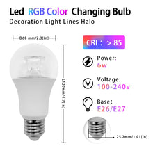 Load image into Gallery viewer, Led Rotating Disco Bulb Motorized Light 3 Model Changing Color Projection Bulb Multi Crystal Stage Light for Birthday Party Club Bar