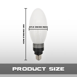 50w Led Street Light Bulb E27/E40 Large Base Warehouse Light 5700k Daylight White Outdoor Indoor Garage Factory High Bay Barn Light Adjustable 350 Degree Rotable 5500 Lm 500w Equivalent