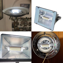 Load image into Gallery viewer, Led R7s 118mm 20w 3000k Dimmable Light Double Ended 2500lm Equivalent 200w Halogen Tungsten Light Floodlight Garage Landscape Lighting X2