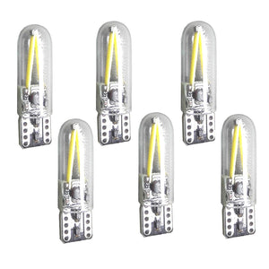 T10 LED Bulb 194 Wedge Base License Plate Lights Ac Dc 12v 1W Replacement For Malibu Landscape Path Yard Marine Anchor Decorate Light