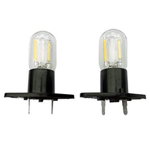 Load image into Gallery viewer, Led Filament Light 1.5w Z187 Microwave Bulb 125v 20w Equivalent Incandescent Lamps For Galanz Refrigerator Microwave Oven Electrical Range Hood Indicator Light