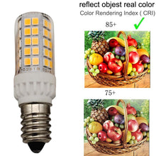 Load image into Gallery viewer, Led E14 Microwave Bulb 5w 600lm Dryer Light Appliance Salt Refrigerator Sewing Machine Light 60W C7 Incandescent Bulb Warm White 4 Pack