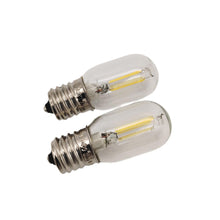 Load image into Gallery viewer, Led Filament Light 1.5w E17 Base Microwave Bulb Daylight 20w Equivalent Incandescent Lamps for Refrigerator Oven Candelabra Lava Desk Light