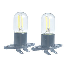Load image into Gallery viewer, Led Filament Light 1.5w Z187 Microwave Bulb 125v 20w Equivalent Incandescent Lamps For Galanz Refrigerator Microwave Oven Electrical Range Hood Indicator Light