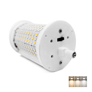 R7S LED Bulb 50W 118mm Floodlight 3CCT Adjustable Color Temperature 3000K/4000K/6000K 5600LM Brightness Halogen Replacement for 300W-500W R7S Bulbs Floor Standing Light