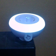 Load image into Gallery viewer, LED Touch Lights White Blue Green Change Eu Plug 85-230v Powered Mood Light Touch Stick on Night Light for Passage Corridor Bedroom Light Eu Socket Inside