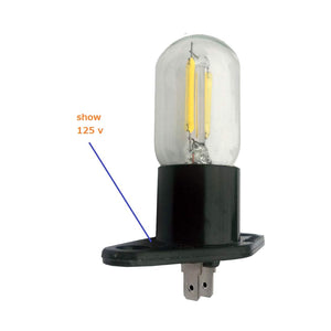 Led Filament Light 1.5w Z187 Microwave Bulb 125v 20w Equivalent Incandescent Lamps For Galanz Refrigerator Microwave Oven Electrical Range Hood Indicator Light