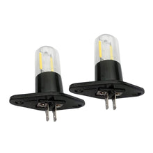 Load image into Gallery viewer, Led Filament Light 1.5w Z187 Microwave Bulb 125v 20w Equivalent Incandescent Lamps For Galanz Refrigerator Microwave Oven Electrical Range Hood Indicator Light