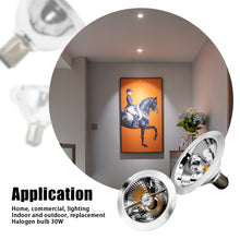 Load image into Gallery viewer, AR70 LED Bulb 3W BA15D B15 Bayonet SBC Fitting/Cap 12V AC/DC 6000K Cool White Daylight Non-Dimmable Replacement 30W Halogen Spotlight Reflector Tracking Light  2 Pack