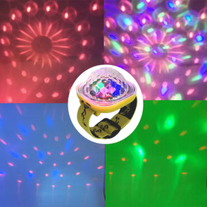Bracelet Led Disco Lights 5 Modes Strobe Atmosphere Light In Car Home Room Decor Birthday Dance Wedding Club Pub Xmas Party Lights Kids