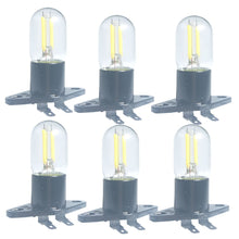 Load image into Gallery viewer, Led Filament Light 1.5w Z187 Microwave Bulb 125v 20w Equivalent Incandescent Lamps For Galanz Refrigerator Microwave Oven Electrical Range Hood Indicator Light