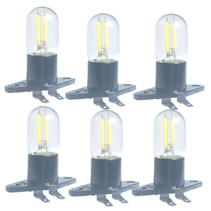 Led Filament Light 1.5w Z187 Microwave Bulb 125v 20w Equivalent Incandescent Lamps For Galanz Refrigerator Microwave Oven Electrical Range Hood Indicator Light