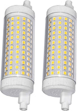 Load image into Gallery viewer, Led R7s 118mm 20w 3000k Dimmable Light Double Ended 2500lm Equivalent 200w Halogen Tungsten Light Floodlight Garage Landscape Lighting X2