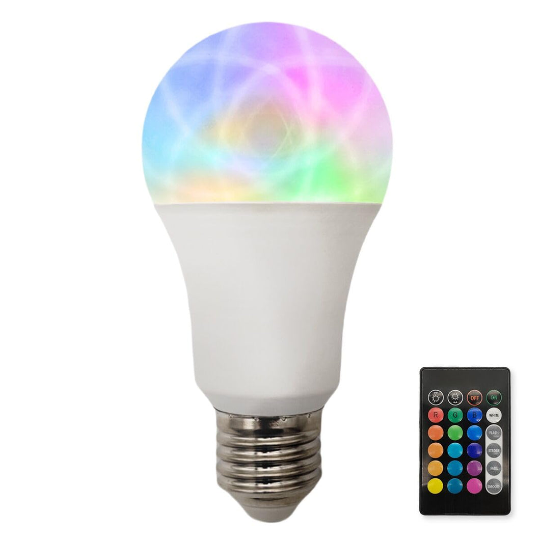 Led Rotating Disco Bulb Motorized Light 3 Model Changing Color Projection Bulb Multi Crystal Stage Light for Birthday Party Club Bar