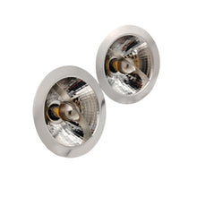 Load image into Gallery viewer, 2 Pack Led Ar70 Reflector Light 3w AcDc 12v Ba15d Base 2700k Warm White Spot Light Indoor Outdoor Home Office Commercial Track Light 24°Beam