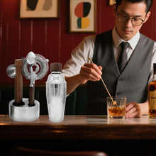 Load image into Gallery viewer, WELESHEI 6 PCS Bar Tool Set Kitchen Stainless Steel Bartender Kit With Muddler,Double Jigger,Shaker,Spoon,Strainer Whisky Drink Mixing Essentials For Home Bar Party Celebration Hotel Tenders Set