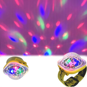 Bracelet Led Disco Lights 5 Modes Strobe Atmosphere Light In Car Home Room Decor Birthday Dance Wedding Club Pub Xmas Party Lights Kids