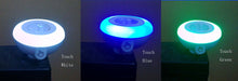 Load image into Gallery viewer, LED Touch Lights White Blue Green Change Eu Plug 85-230v Powered Mood Light Touch Stick on Night Light for Passage Corridor Bedroom Light Eu Socket Inside