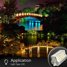 Load image into Gallery viewer, R7S LED Bulb 50W Warm Light Dimmable 3000k Double Ended J118 5000LM Equivalent 500W Halogen Floor Standing Lamp