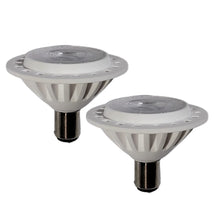 Load image into Gallery viewer, LED Ar70 Ba15d Spotlight 7w Ac Dc 12v Base 3000k Warm White Reflector Light Halogen 60w Replacement Bulbs Indoor Outdoor Home Office Tracklight 38°Beam