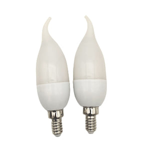 Led Flame Bulb E12 Candelabra Flame Bulbs 3 Watt 3 Mode LED Chandelier Bulb Flame Light Warm White Candle Light for Festival Hotel Bar Party