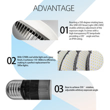 Load image into Gallery viewer, Led Garage Light Bulb 5700k Daylight E27/e40 Screw In Fanless Bulb Angle 350 Degree Adjustable Extra Bright Shop Light Bulbs For Parking Garage Attic Loft Shed Indoor Outdoor Lighting