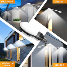 Load image into Gallery viewer, Led Garage Light Bulb 5700k Daylight E27/e40 Screw In Fanless Bulb Angle 350 Degree Adjustable Extra Bright Shop Light Bulbs For Parking Garage Attic Loft Shed Indoor Outdoor Lighting