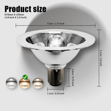 Load image into Gallery viewer, Ar70 Led Bulb 3w Ba15d 30w Halogen Equivalent No Dimmable Warm White 2700k Spotlight For Kitchen Bathroom Commercial Lighting Household Light Bulbs 2pcs Pack