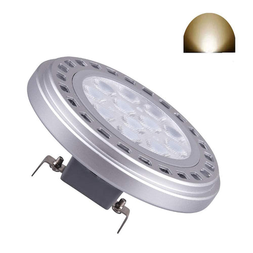 Led Ar111 Reflector Light G53 Base Spotlight 15w Natural Day Light 4000k 12v 1200lm Replacement 120w Halogen Tungsten Bulb