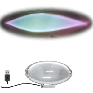 Sunset Led Projector Lamp Crystal Angel's Eye Aurora Borealis Projection Lamp Rainbow Night Light USB Floor Lamp Photography Mood Light angel's eye aurora bulbs