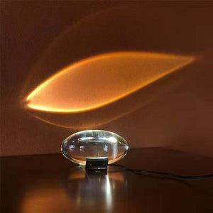 Sunset Led Projector Lamp Crystal Angel's Eye Aurora Borealis Projection Lamp Rainbow Night Light USB Floor Lamp Photography Mood Light angel's eye aurora bulbs