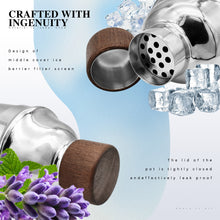 Load image into Gallery viewer, 6 PCS Bar Tool Set Kitchen Stainless Steel Bartender Kit with Muddler,Double Jigger,shaker,Spoon,Strainer Whisky Drink Mixing Essentials for Home Bar Party Celebration Hotel Tenders Set
