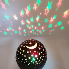 Load image into Gallery viewer, Galaxy Star Projector Night Light Music Speaker 360 Degree Rotating Stage Light Remote Control Color Changing for Party Home