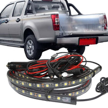 Load image into Gallery viewer, 2pcs Led Pickup Bed Light Strip 51 Inch Remote Control Truck Bed Lights White Waterproof Led Strip Light Kit for Trucks Cargo Vans SUV Rv