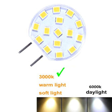 Load image into Gallery viewer, Dimmable G8 LED Bulb 2.5W 3000k Soft Warm White Puck Light Ceramic Sunflower Under Cabinet Under Counter Kitchen Microwave Oven Light 120v Halogen Racement Bulb 20w