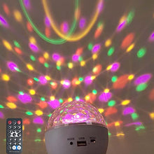 Load image into Gallery viewer, Star Projector Night Light Remote Control Ceiling Projector Disco Ball Party Lights Sound Activated E27 for Party Birthday Celebration Light