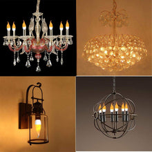 Load image into Gallery viewer, Led Flame Bulb E12 Candelabra Flame Bulbs 3 Watt 3 Mode LED Chandelier Bulb Flame Light Warm White Candle Light for Festival Hotel Bar Party