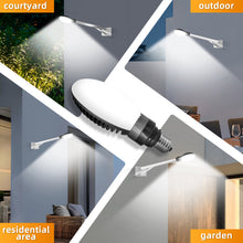 Load image into Gallery viewer, Super Bright LED Garage Light Bulb 5700K Daylight Fanless E27/E40 Street Light 50w Equivalent 500 Watt Outdoor Indoor Lighting For Parking Garage Shop Factory Backyard Barn Warehouse Lighting