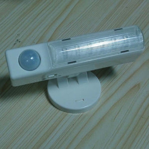 QLEE Motion Sensor Led Porch Light Spotlight Battery Body Detector Night Wall Bulb