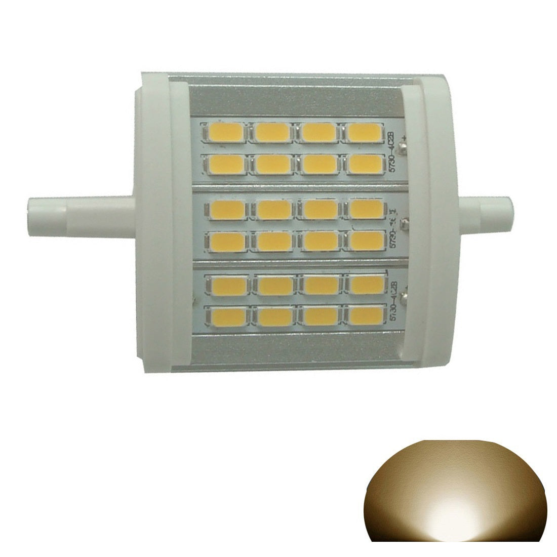 QLEE R7S LED Bulb 78mm Dimmable 10W Warm Light 3000k AC 120V 230v 1000 –  qleestore